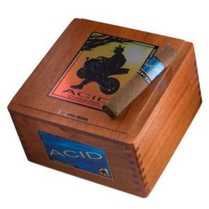 Empty Premium Acid Cigar Box, Hinged Lid by ACID Cigars