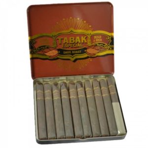 TABAK ESPECIAL NEGRA DARK ROAST 10ct. TIN single