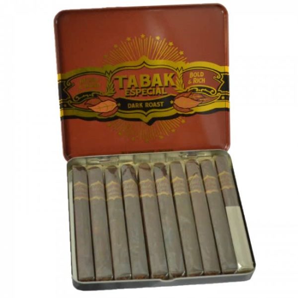 TABAK ESPECIAL NEGRA DARK ROAST 10ct. TIN single