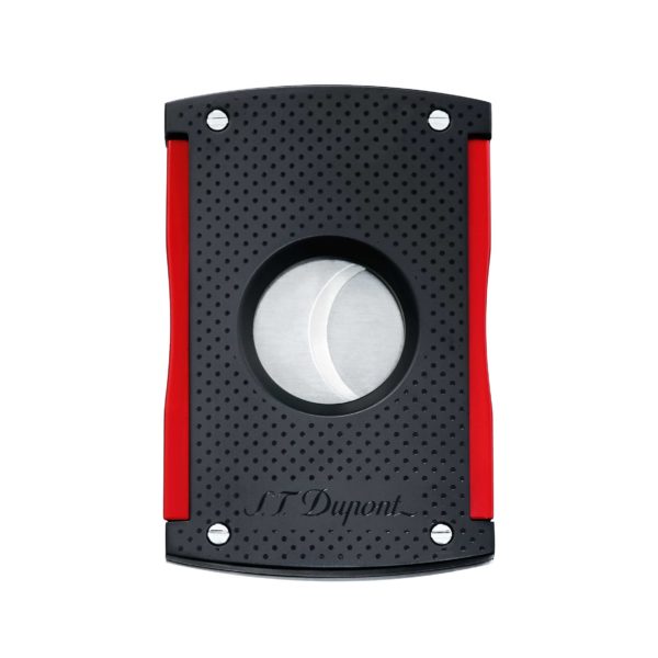 ST DUPONT  MAXIJET CUTTER BLACK & RED