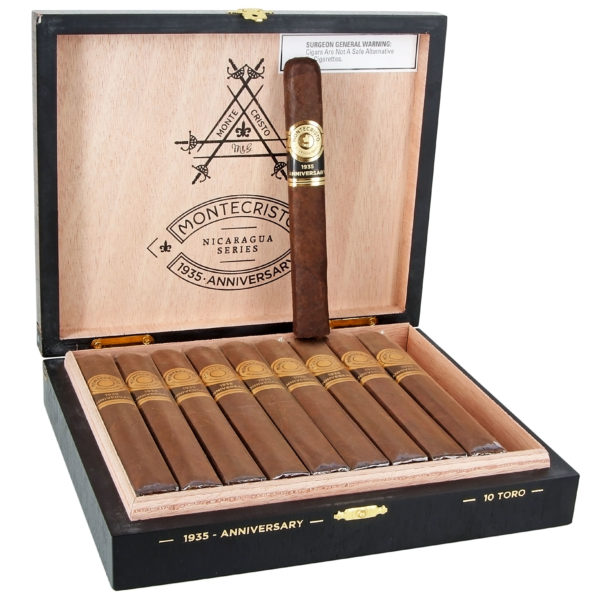 MONTECRISTO 1935 Anniversary Nicaragua 54x6 Toro single